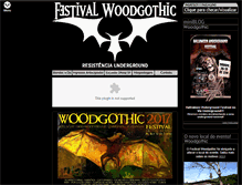 Tablet Screenshot of festivalwoodgothic.com